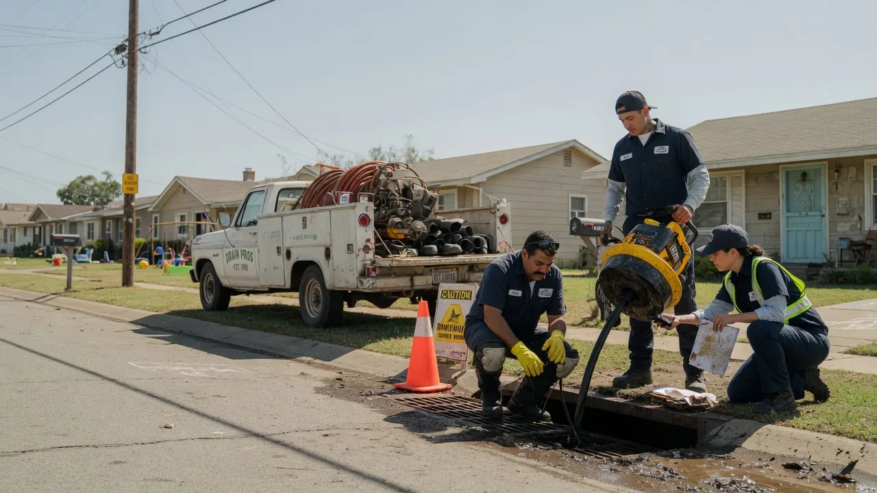 Drain Cleaning in Higgins, TX near me